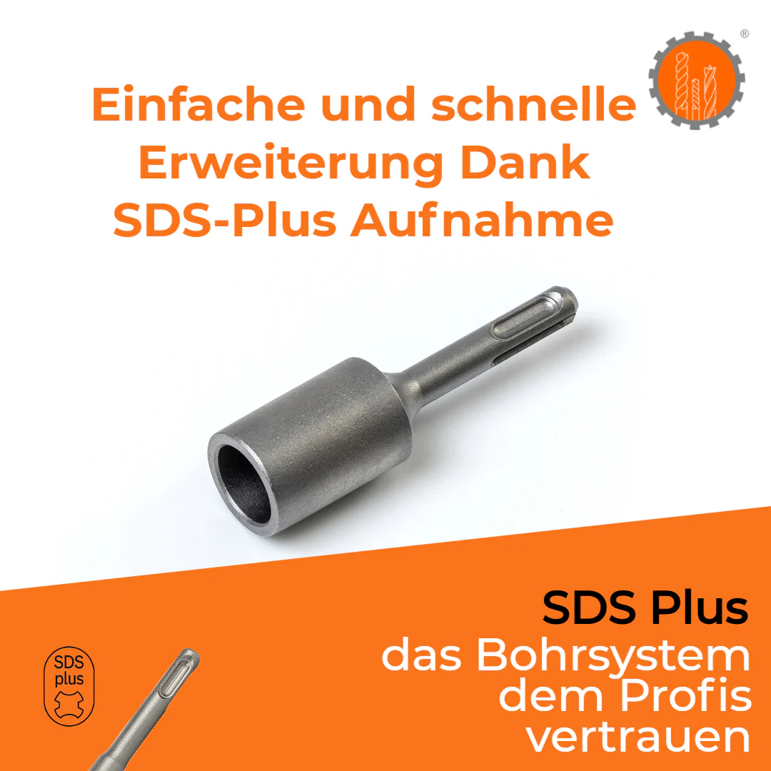 SDS Plus / SDS Max Eintreiber zum Einstecken von Tiefenerder / Erdnägeln - Image 2