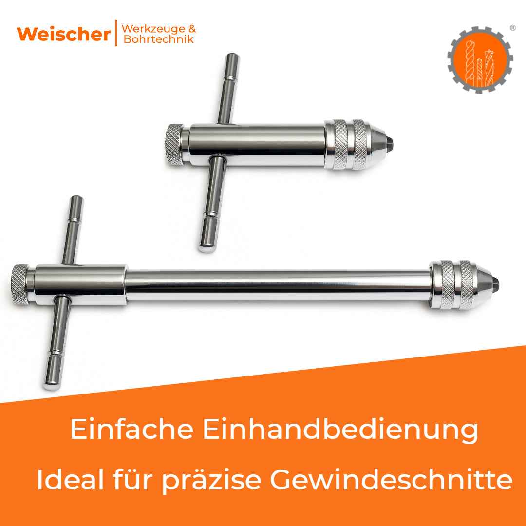 Werkzeughalter für Gewindebohrer mit Ratsche - Image 3